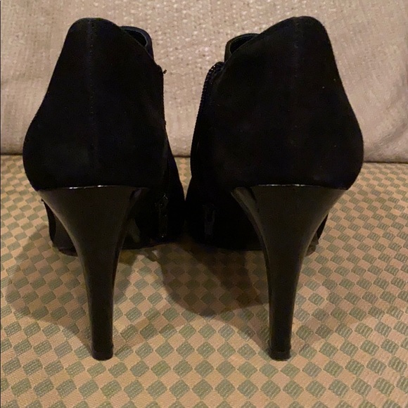 Nine West Suede/Leather Booties - Picture 4 of 5